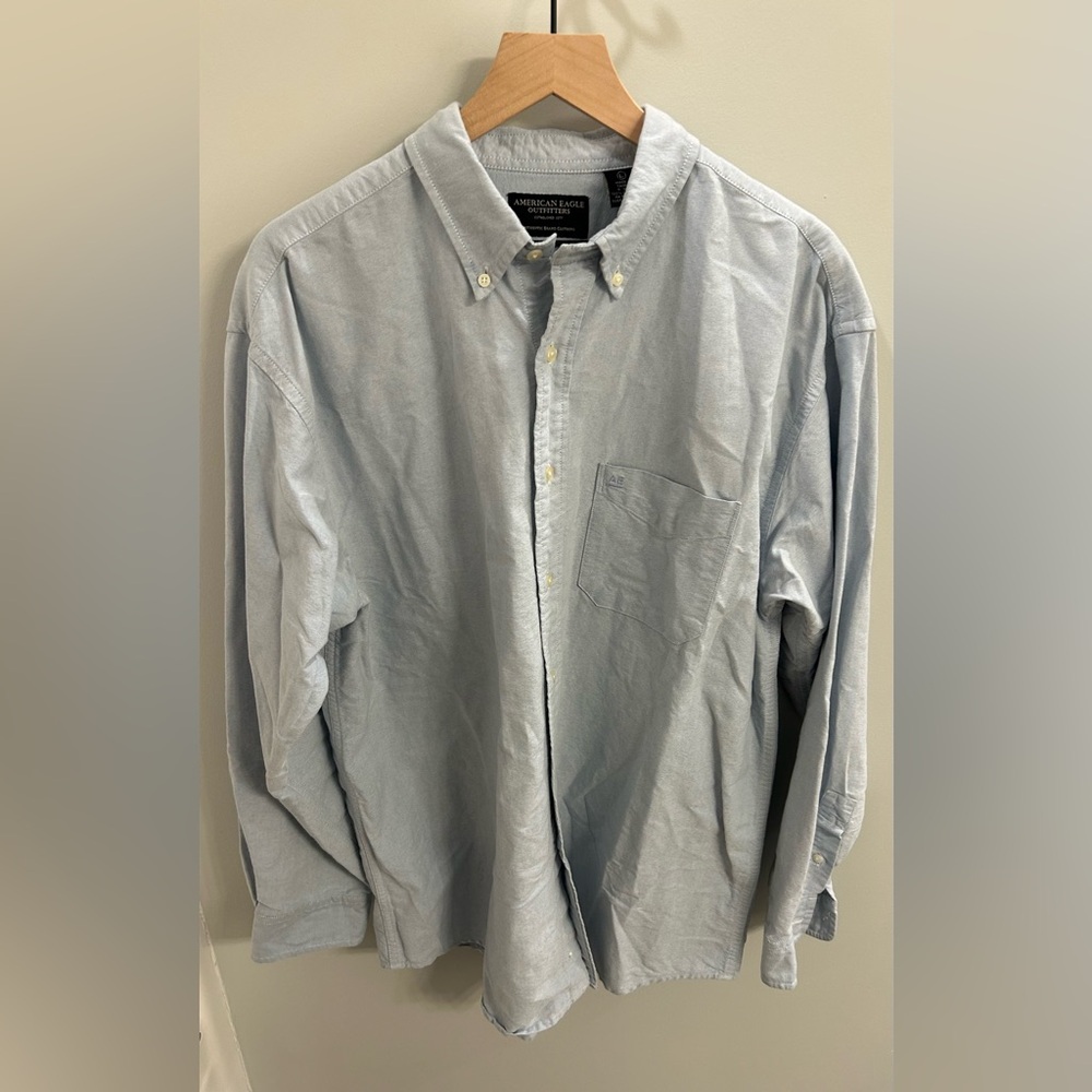American Eagle Outfitters Men’s Oxford Shirt Size L